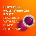 thumbnail image 4 of Vicks DayQuil Cold and Flu Liquid, Cold and Flu Medicine for Adults, Elderberry, 12 Fl oz, 4 of 11