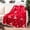 Red Reindeer, variant on PAVILIA Green Christmas Sherpa Throw Blanket, Gingerbread Snowman Holiday Pattern, Soft Reversible Fleece & Sherpa 50_60 Winter Blanket for Couch & Bed, Cozy Christmas Decor Gift