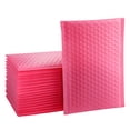 thumbnail image 3 of MasteelfCA Tomaibaby 50pcs Shockproof Padded Bubble Envelopes Bubble Mailers Waterproof Bubble Packing Envelope (Pink, 15x20cm), 3 of 8