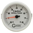 thumbnail image 2 of Gaffrig Boat Tachometer Gauge 961118 | Oversized 4 5/8 Inch White, 2 of 5