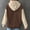 Brown 1, variant on Womens Tops Hoodie Casual Shirts Long Sleeve Pullover Color Block Striped Blouses Loose Fitting Fall Tees Trendy Sweatshirts,Brown 1,M