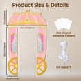 thumbnail image 2 of 3Pcs Princess Carriage Decorations Porch Sign Banner Princess Carriage Pattern Party Decorations Hanging Welcome Door Banner, 2 of 9