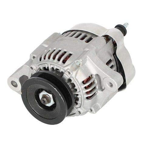 Alternator - Denso Style (12199) fits Kubota B2410 L4200 L3010 L2900 L4310 B1550 L3410 B1750 L3600 B2400 L4610 B2150 L3710 L3300 16427-64011 fits Gehl SL3825 fits Thomas T153 fits Denso 100211-4650