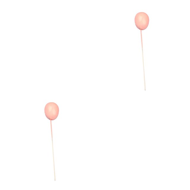Injueey Suministros de decoración de pasteles Exquisitos globos Herramientas para hornear Multicolor Estilo simple Fiestas de té Decoraciones para Rosado 2piezas Injueey CBP227988