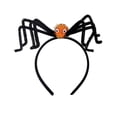 thumbnail image 1 of pstuiky Diademas espeluznantes para Halloween fiestas navideñas bailes de graduación disfraces cabeza de araña botones accesorios para el cabello, 1 of 2