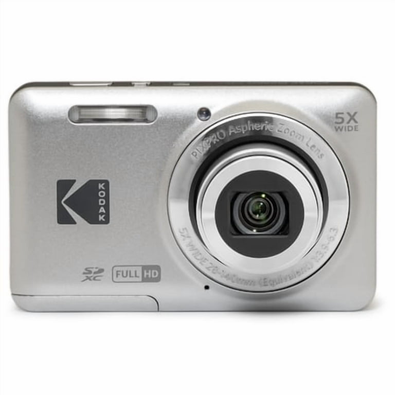 PIXPRO FZ55 Friendly Zoom Digital Camera, Silver - Walmart.com