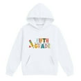 thumbnail image 3 of Mercatoo Kids Girls Fifth Grade Hoodie Preppy First Day of School Oversized Pullover Sweatshirts Fall Casual Hooded Tops Casual, 3 of 4