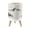 Color 3, variant on Small Trash Can with Lid Vintage Donkey Mountainous Sketch 1.8 Gallon Dog Proof Trash Can Round Garbage Can Waste Bin Wastebasket for Bathroom Bedroom Living Room