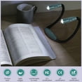 thumbnail image 4 of Altaz LED Neck Book Light for Reading in Bed, Rechargeable Around Neck Reading Light with 3 Color Modes Multiple Brightness, Bendable Arms, Long Lasting Battery Operated, Perfect for Reading, Knitting, 4 of 7
