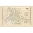 thumbnail image 2 of Castro 32x22 White Modern Wood Framed Museum Art Print Titled - Pisa Italy - Castro 1870, 2 of 4