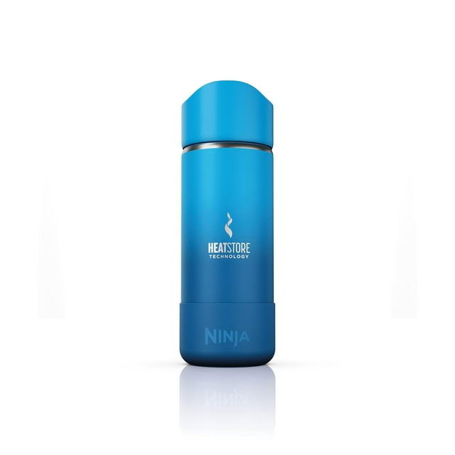 Taza de viaje Ninja Sip Perfect 473 ml de acero inoxidable azul