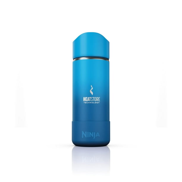 Taza de viaje Ninja Sip Perfect 473 ml de acero inoxidable azul