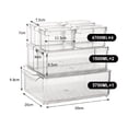 thumbnail image 4 of Organizador Refrigerador Cocina Set 7 Contenedores Con Tapa TRANSPARENTE, 4 of 5
