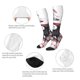 thumbnail image 3 of Balery American Flag Eagle Art Calcetines novedosos Calcetines deportivos Calcetines hasta la rodilla Calcetines de algodón Calcetines originales y geniales, 3 of 6