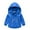 Blue, variant on 2-10T Boys Girls Windbreaker Jacket for Kids Toddler Hooded Removable Trench Coats Baby Solid Color Waistband Rain Jacket Spring Fall Zip Unisex Waterproof Outerwear