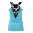 thumbnail image 6 of DHFJKG Women's Tank Tops Sexy Lace Sleeveless Casual Scoop Neck Night Out Summer Slim Fit Cami Shirts Trendy Top, 6 of 8