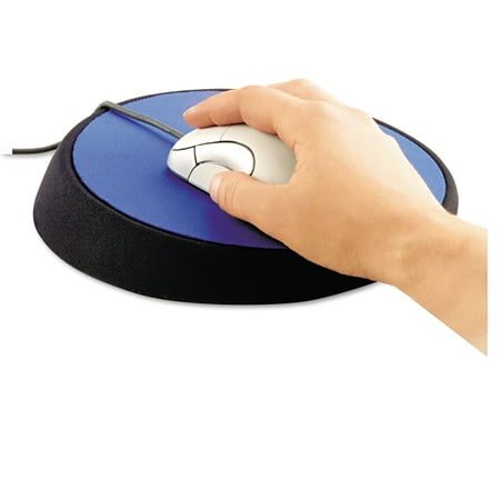 UPC: 0035286262262 | Allsop  ASP26226  Wrist Aid Ergonomic Slanted Circular Mousepad  1  Blue