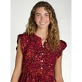 thumbnail image 4 of Time and Tru Women's Mini Woven Dress, 4 of 5