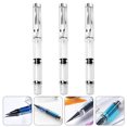 thumbnail image 3 of 3Pcs Fountain Brush Pens Plastic Brush Pens Smooth Writing Brush Pens Calligraphy Pens, 3 of 9