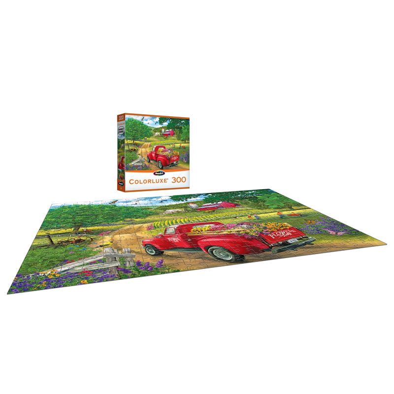 Colorluxe 300pc country road flower truck