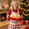 thumbnail image 4 of TLGREEN 2.5qt Enameled Cast Iron Dutch Oven for  Bread Baking, Oven Safe Dutch Oven Pot with Lid, Non-Stick Bread Oven Pot, Easy Cleaning, Red, 4 of 11