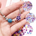 thumbnail image 4 of 100Pcs Stopper Bead Reusable Silicone Ring Jewelry Making DIY Accessories Necklace Bracelet Parts, 4 of 7