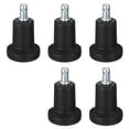 thumbnail image 4 of Viveous 5PCS Bell Glides Fixed Caster Pads Chair Glides Floor Glides Office Chair Wheel Replacement Bell Glides Fixed Feet For Office Chairs, 4 of 10
