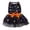 A002- Multicolor, variant on Small Dog Halloween Purple Skeleton Print Tulle Dress Halloween for Dogs Cute Small Dog Dress for Halloween Party Outfit 1 Pack