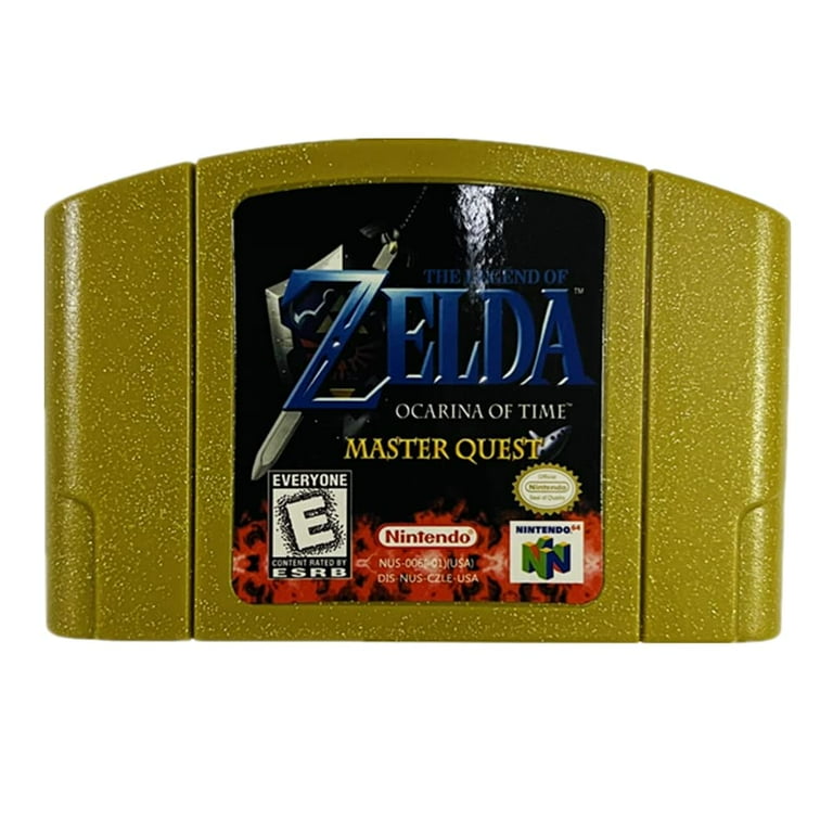 New N64 Games Cartridge The Legend of Zelda Ocarina of Time Master