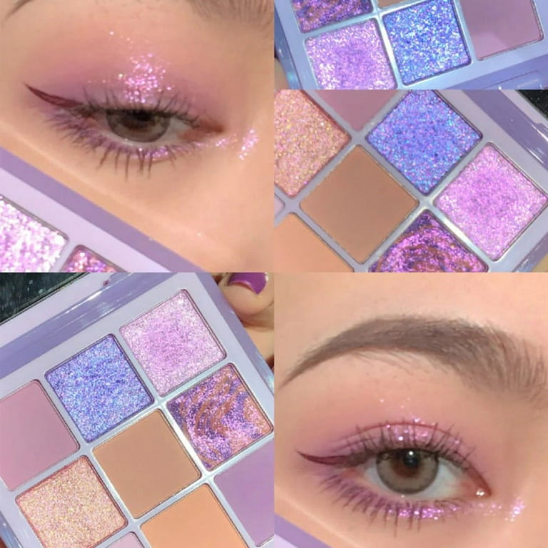 Glitter Purple Eye Shadow Fard Paupière Green Eyeshadow Palatte Surligneur  Paleta De Sombras Ojos Brillantini Viso Envio Gratis - AliExpress