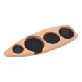 thumbnail image 1 of Support de Machine à Café en Bois Support de Mat d'Inviolabilité de Café Support de Machine à Café Support de Stockage en Hêtre Grand pour 58mm / 2.3in, 1 of 9