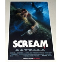 Scream Alternate (Wes Craven) 1996 Horror Film Poster 19"x13" Drew Barrymore