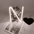 thumbnail image 5 of LINLIN Neon Sign, Letter Neon Signs Neon Alphabet Light Light Up LED Letters Lights Light Up Marquee Letters Lights Battery USB White, 5 of 8