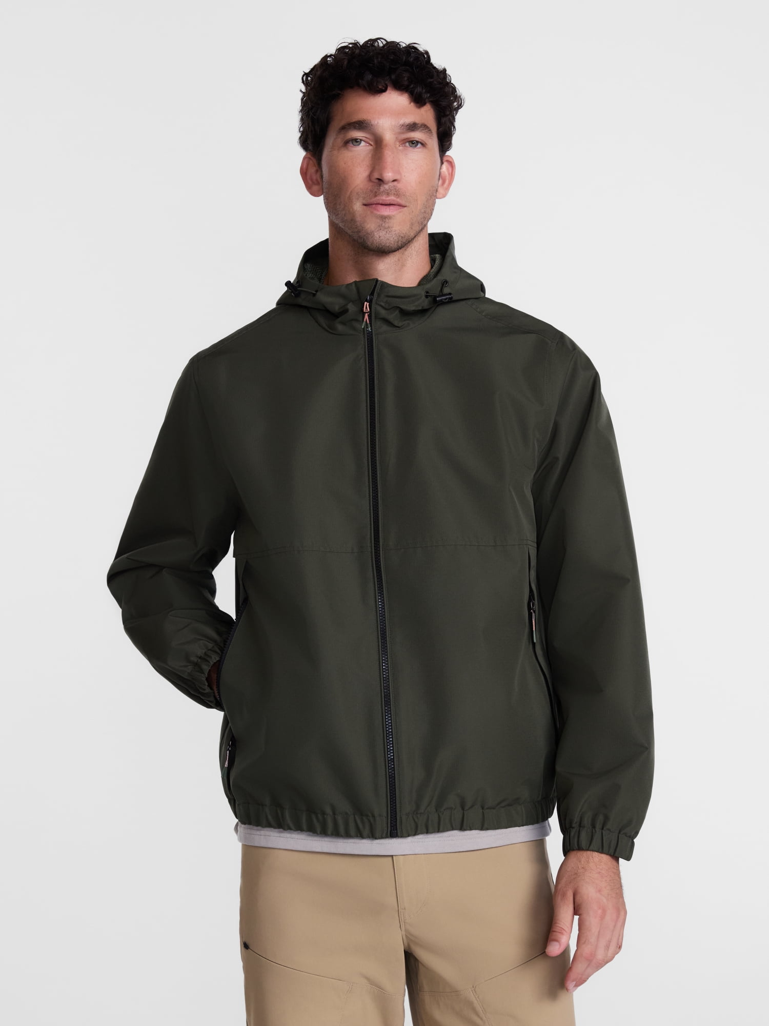 Ozark Trail Men's and Big Men's Windbreaker Jacket, Sizes S-3XL