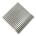 thumbnail image 1 of Advancent Cubierta de red de drenaje de acero inoxidable 304 cuadrada plateada, tamaño elegante y moderno, fácil de limpiar Accesorios de baño, 1 of 6