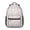 Baseballs Only White, variant on Baseball Players and Speech Bubbles Backpack for School, Cute School Bag with Adjustable Shoulder Straps and Padded Back, 15.3"x11"x6.7"
