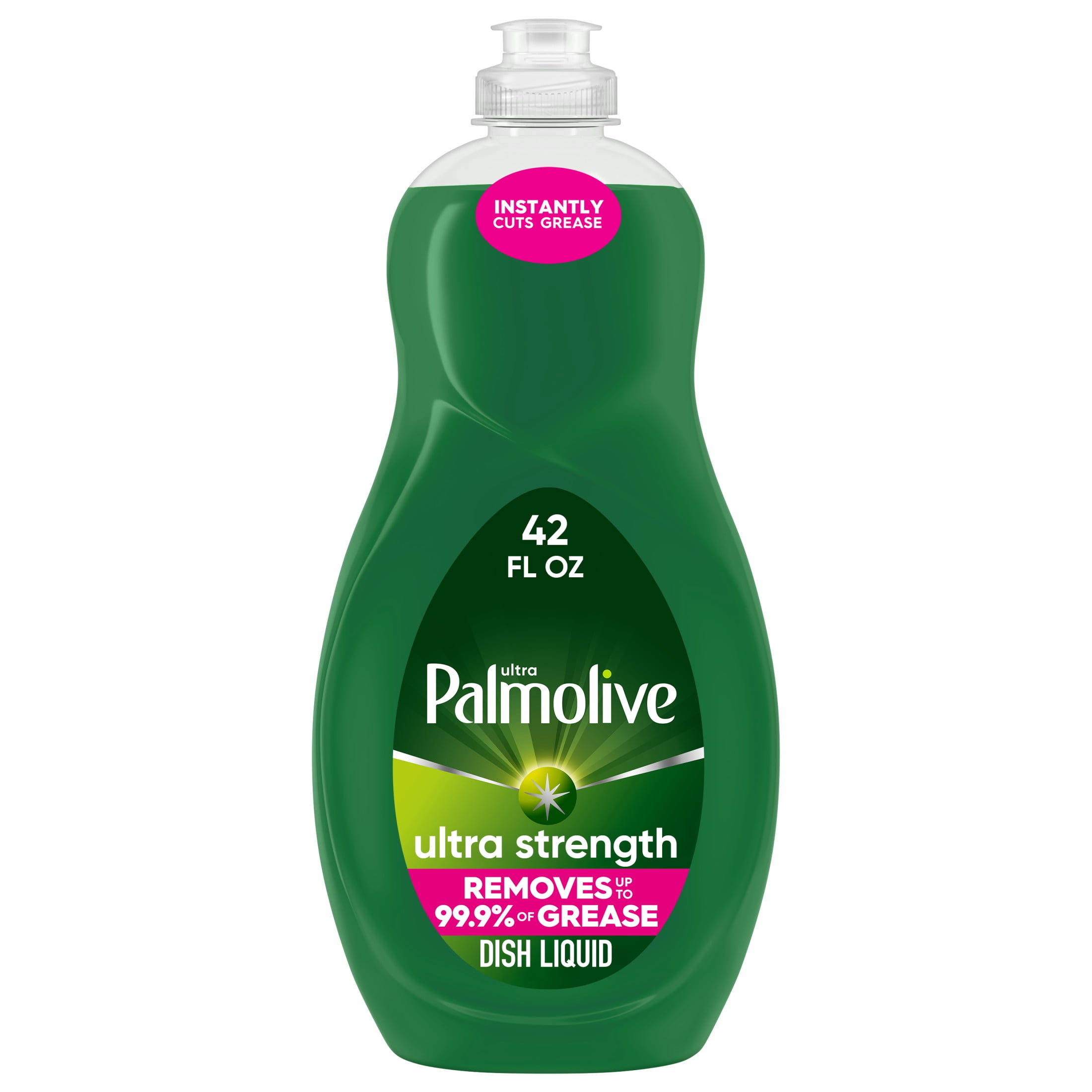 (6 pack) Palmolive Ultra Strength Liquid Dish Soap, Cuts Grease and Grime, No Soaking Needed, 42 fl oz Bottle