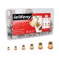 thumbnail image 1 of Kit de herramientas para remaches IeWeny, 278 piezas, con 3/8-16, 5/16-18, 1/4-20, #10 -24, 1 of 8