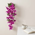 thumbnail image 3 of HWRETIE Artificial Bougainvillea Wall Hanging,Green Plants Home Wall Decor, 3 of 6
