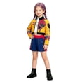 thumbnail image 3 of Girls Costumes Cosplays Clothes Halloween Christmas Performance Cosplays Costumes Suit Shirts Shorts Coat Sticker Suit 4 piece sets, 3 of 9