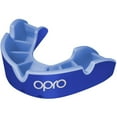 thumbnail image 1 of OPRO Junior Silver Level Self-Fit Antimicrobial Mouthguard - Blue/Light Blue, 1 of 3