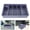 Grey, variant on WRITWAA Cash Holder Black Money Tray with Four Coin and Five Bill Compartments