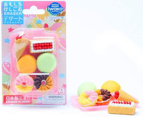 Iwako Japanese Erasers Bakery Bliser Set Japan import 
