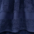 thumbnail image 3 of Cotton Paradise 100% Cotton Turkish 4 Piece Hand Towel Set, Soft Absorbent Face Towels Clearance Set, Navy Blue, 3 of 6
