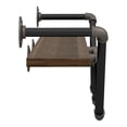 thumbnail image 2 of Harroldston 1-Shelf Wood Floating Wall Shelf, Reclaimed Oak, 2 of 9