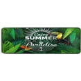 thumbnail image 5 of SKYSONIC 2X6 Feet Tropical Summer Leaf Runner Rug with Rubber Backing, Flower Vintage Non Slip Entryway Rug Runner Washable Soft Area Rug Carpet for Hallway Bedroom Kitchen Decor, 5 of 6