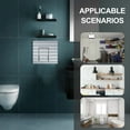 thumbnail image 4 of RUNROTOO shelving storage bracket Pegboard Rack Black Decorative Display 1Pcs, 4 of 8