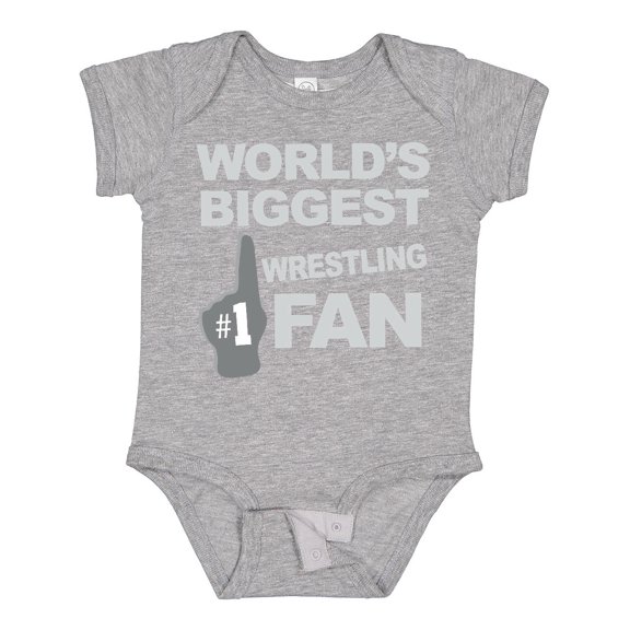 Inktastic Wrestling Fan Sports Boys or Girls Baby Bodysuit
