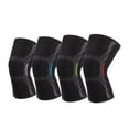 thumbnail image 2 of Rodillera deportiva de nailon de punto, protectora para montar, correr, saltar, fitness, cálida, para hombres y mujeres, 2 of 5
