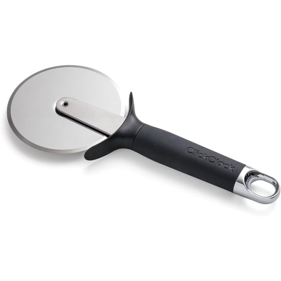 Click Clack Pizza Wheel | Grey/Chrome
